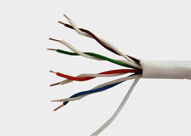 Cáp mạng Ethernet Ethernet Cca Pvc Pe Cat 5 Cat6 Cáp trắng đen